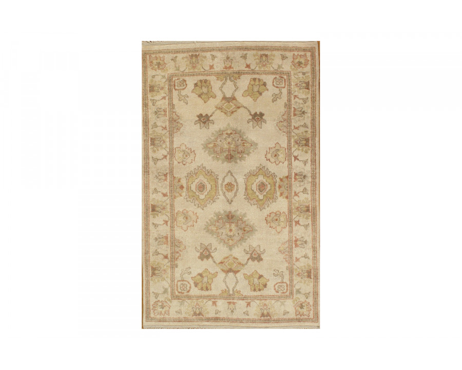 Pasargad - Oushak Collection Hand-Knotted Lamb's Wool Area Rug 45'' x 71'' (PD-1221 4X6)