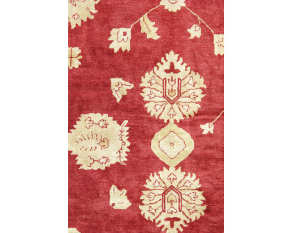 Pasargad - Oushak Collection Hand-Knotted Lamb's Wool Area Rug 141'' x 218'' (PD-1239 12X18)