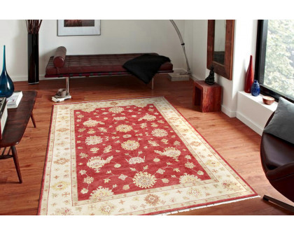 Pasargad - Oushak Collection Hand-Knotted Lamb's Wool Area Rug 118'' x 167'' (PD-1262 10X14)