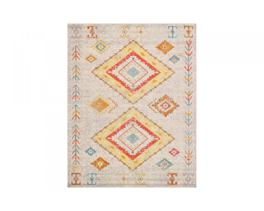 Pasargad Aldora Design Power Loom Area Rug (PD-477K 4X6) - 48'' x 72''