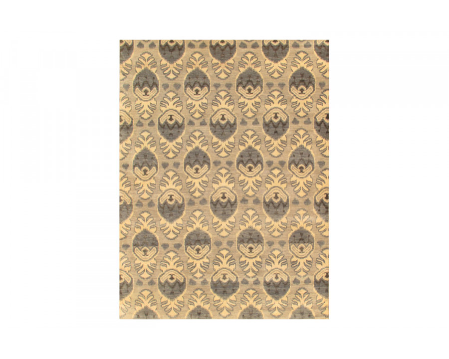 Pasargad - Ikat Collection Hand-Knotted Lamb's Wool Area Rug PDC-IKAT