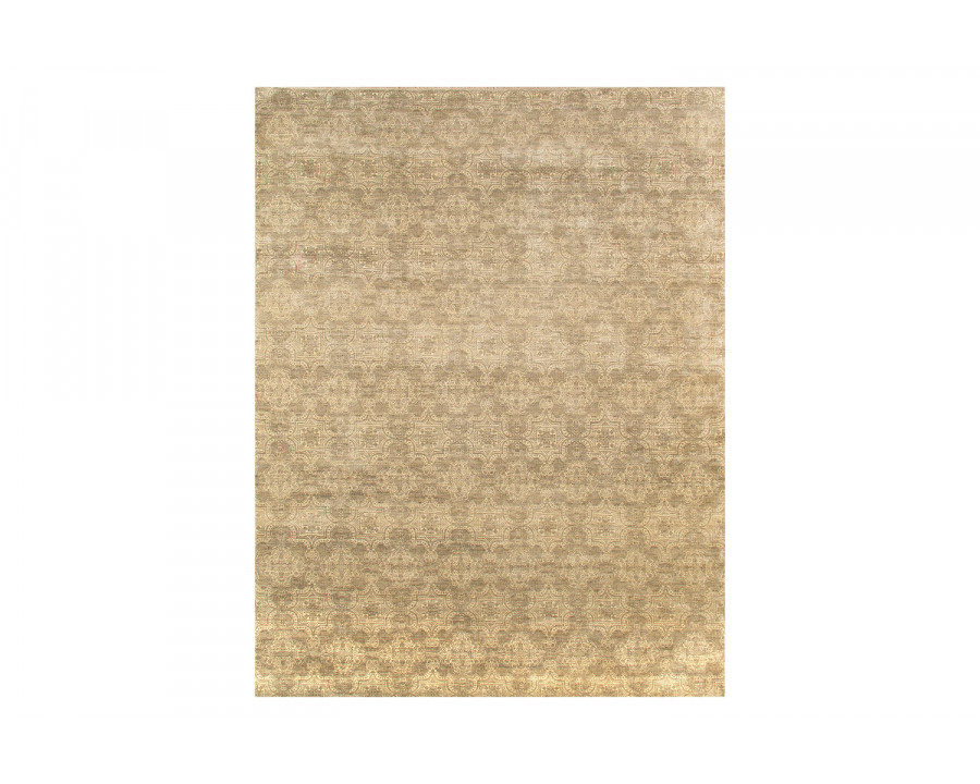 Pasargad Modern Collection Hand-Knotted Lamb's Wool Area Rug (PDC-MC-2 IVORY 8X10) - 95'' x 121''