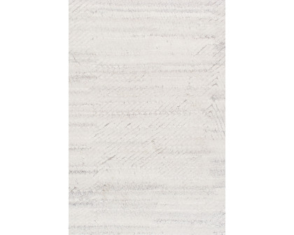 Pasargad Vogue Collection Hand-Knotted Ivory/Silver Wool Area Rug (PDR-2 10X14) - 120'' x 166''