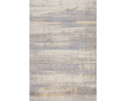 Pasargad - Modern Collection Handloom Ivory Bamboo Silk and Wool Area Rug PEL-46