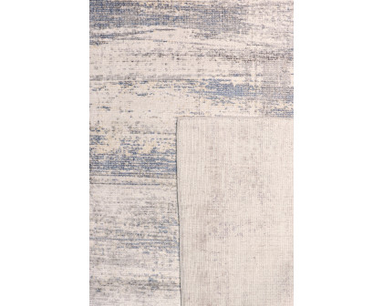 Pasargad Modern Collection Handloom Ivory Bamboo Silk and Wool Area Rug (PEL-46 10X14) - 120'' x 168''