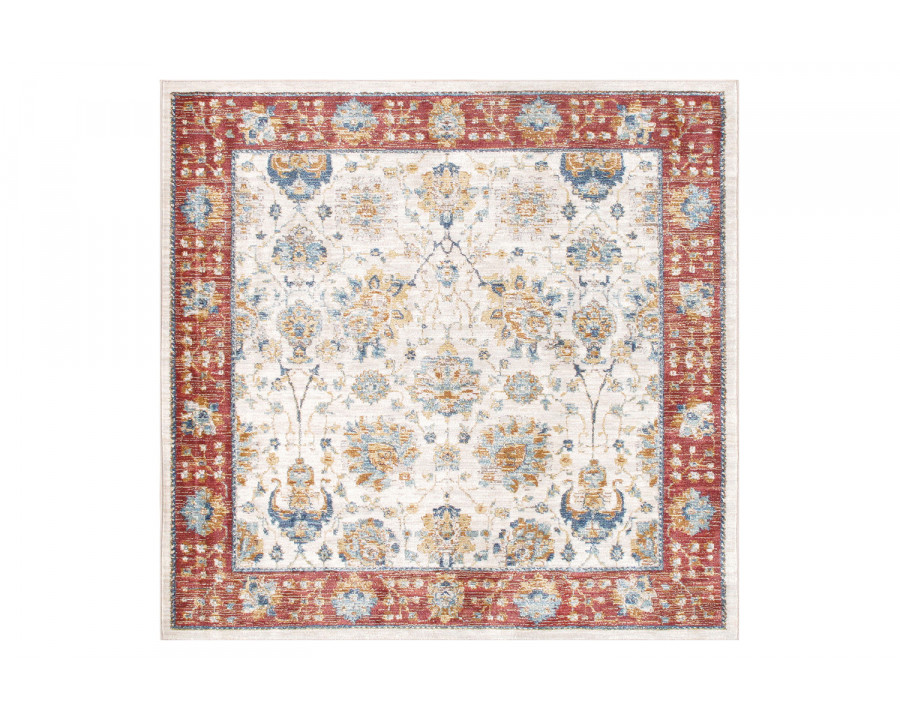 Pasargad Heritage Collection Power Loom Area Rug (PFH-01 6X6) - 72'' x 72''