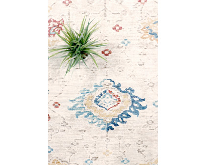 Pasargad Heritage Collection Power Loom Beige and Ivory Area Rug (PFH-03 10X14) - 120'' x 168''