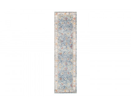 Pasargad - Heritage Collection Power Loom L.Blue and Beige Area Rug PFH-04