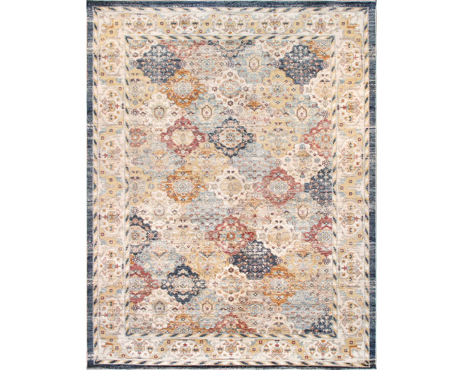 Pasargad - Heritage Design Power Loom Beige Area Rug PFH-07