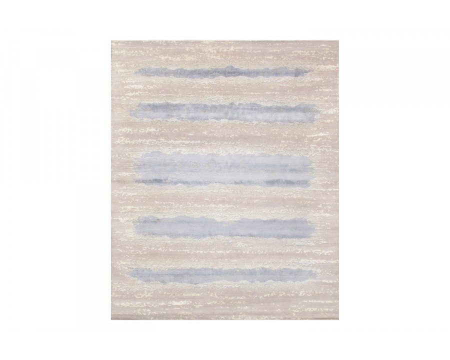 Pasargad - Modern Collection Hand-Knotted Silk and Wool Area Rug 97'' x 119'' (PG-1716 8X10)