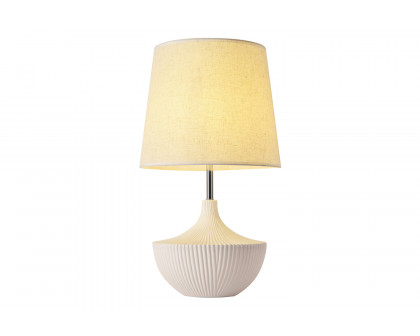 Pasargad - Jade Collection Metal and Ceramic Table Lamp Lights