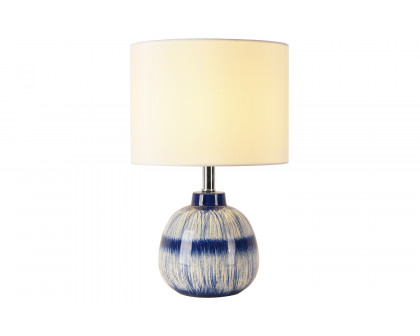 Pasargad - Joshua Collection Metal and Ceramic Table Lamp Lights