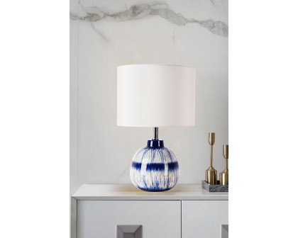 Pasargad - Joshua Collection Metal and Ceramic Table Lamp Lights