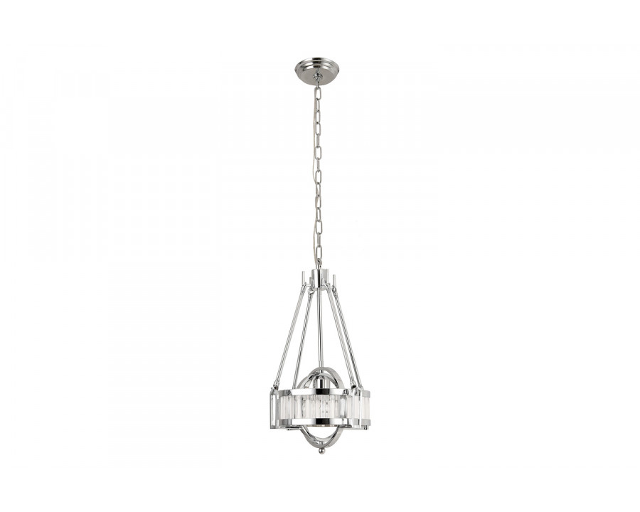 Pasargad - Bistro Collection Metal and Glass Pendant Lights