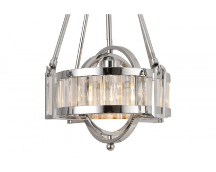 Pasargad - Bistro Collection Metal and Glass Pendant Lights