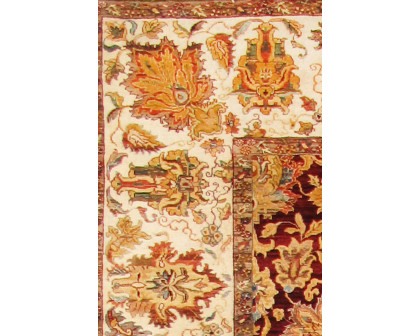 Pasargad - Agra Collection Hand-Knotted Lamb's Wool Area Rug 109'' x 146'' (PH-167 9X12)