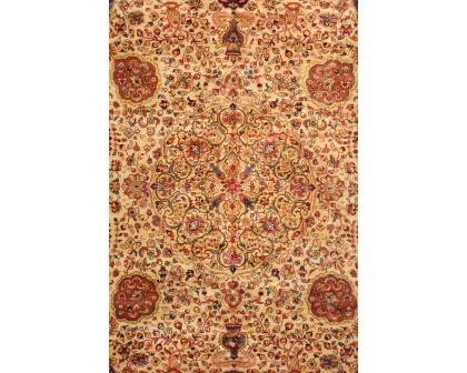 Pasargad Crown Jewel Agra Collection Hand-Knotted Lamb's Wool Area Rug (PH-260 10X10) - 120'' x 124''