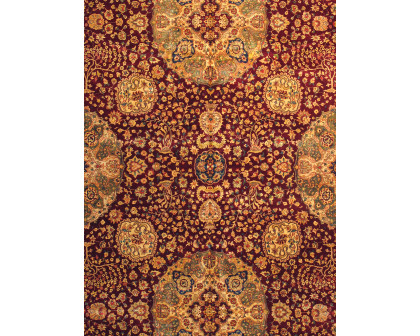 Pasargad - Crown Jewel Agra Collection Hand-Knotted Lamb's Wool Area Rug PH-260