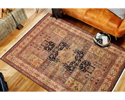 Pasargad - Agra Collection Hand-Knotted Lamb's Wool Area Rug 110'' x 146'' (PHB-2 9X12)