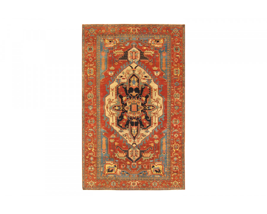 Pasargad - Serapi Collection Hand-Knotted Lamb's Wool Area Rug 109'' x 143'' (PHQ-1 9X12)