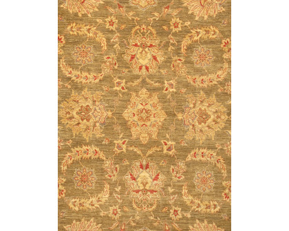 Pasargad - Denver Collection Hand-Knotted Lamb's Wool Area Rug in Green/Blue, 118" x 118" (PHR-920 10x10)