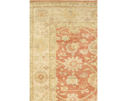 Pasargad Sultanabad Collection Hand-Knotted Lamb's Wool Area Rug (PJ-504 10X14) - 123'' x 169''