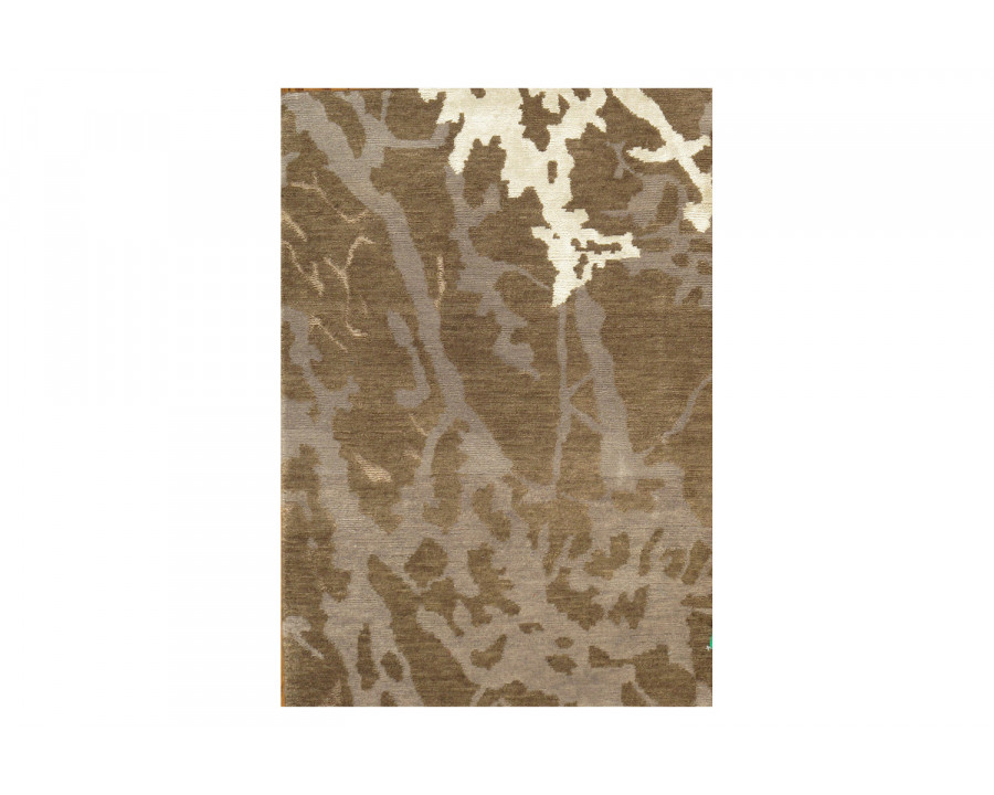 Pasargad - Modern Collection Hand-Knotted Silk and Wool Area Rug 24'' x 36'' (PJHAD-3 2X3)