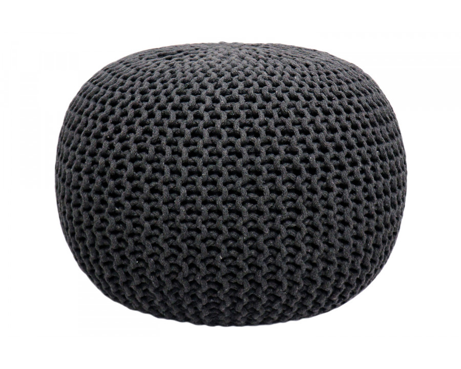 Pasargad - Santorini Cotton Pouf