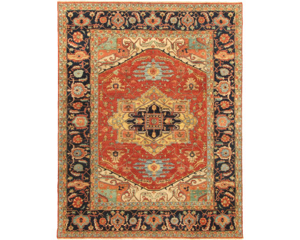 Pasargad - Serapi Collection Hand-Knotted Lamb's Wool Area Rug PJR-4