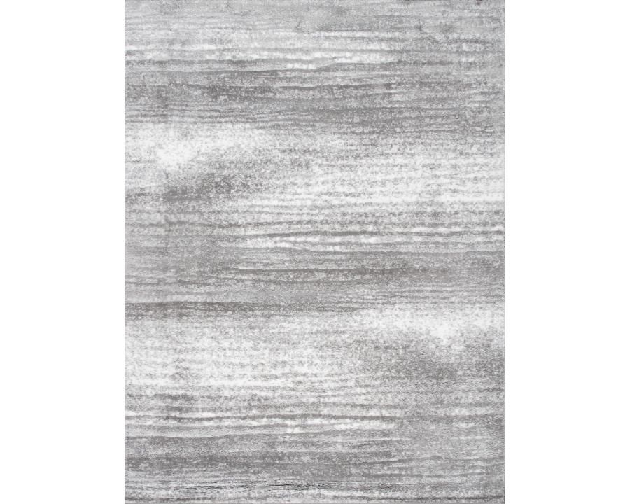 Pasargad Paris Shag Collection Power-Loomed Polyester Area Rug - Taupe/Gray, 116" x 157" (PJS-586 10x13)