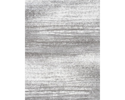 Pasargad Paris Shag Collection Power-Loomed Polyester Area Rug - Taupe/Gray, 116" x 157" (PJS-586 10x13)