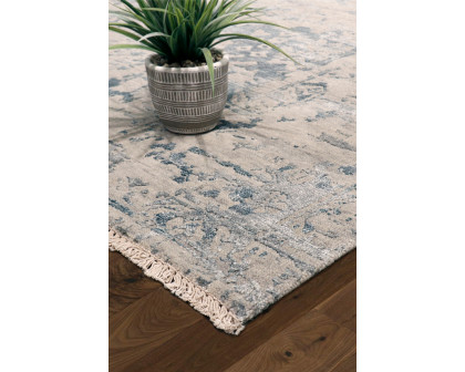 Pasargad - Transitional Collection Hand-Knotted Silk and Wool Area Rug 95'' x 118'' (PKRZ-40 8X10)