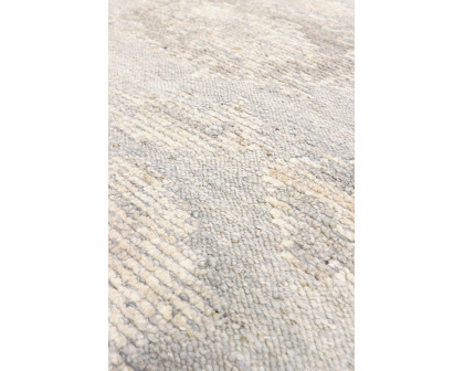 Pasargad - Oushak Collection Hand-Knotted Wool Area Rug in Gray, 111" x 141" (PLO-146 9x12)