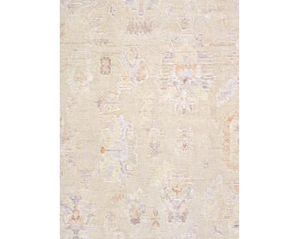 Pasargad - Oushak Collection Hand-Knotted Wool Area Rug in Camel, 111" x 147" (PLO-22 9x12)