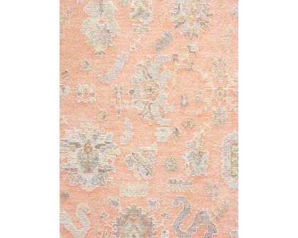 Pasargad - Oushak Collection Hand-Knotted Wool Area Rug in Salmon, 111" x 146" (PLO-39 9x12)