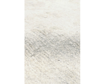 Pasargad - Oushak Collection Hand-Knotted Wool Area Rug in Silver, 111" x 143" (PLO-59 9x12)