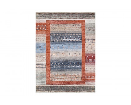 Pasargad - Gabbeh Collection Hand-Knotted Silk Area Rug PLR-07