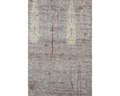 Pasargad - Gabbeh Collection Hand-Knotted Silk Area Rug 68'' x 93'' (PLR-09 6X8)