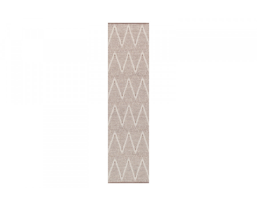 Pasargad Simplicity Collection Hand-Woven Cotton Runner (PLW-04 2.06X8) - 30'' x 96''