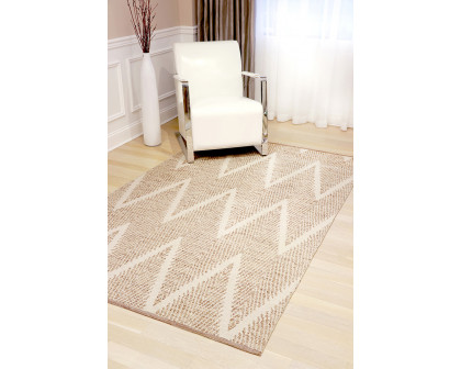 Pasargad Simplicity Collection Hand-Woven Cotton Area Rug (PLW-04 9X12) - 108'' x 144''