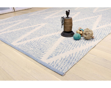 Pasargad Simplicity Collection Hand-Woven Cotton Area Rug (PLW-05 4X6) - 48'' x 72''