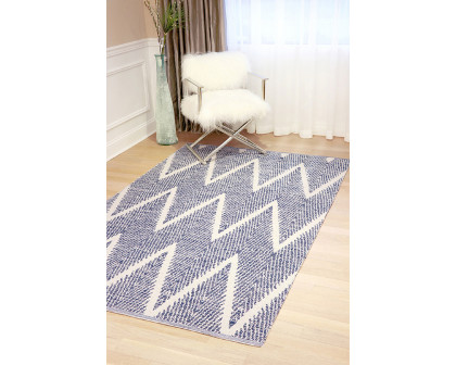 Pasargad Simplicity Collection Hand-Woven Cotton Area Rug (PLW-06 8X10) - 96'' x 120''