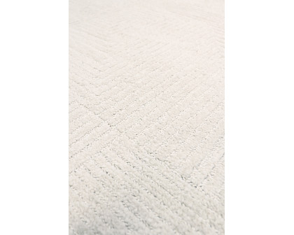 Pasargad Sutton Collection Power Loom Polypropylene/Polyester Area Rug - Ivory, 144" x 180" (pmf-551iv 12x15)