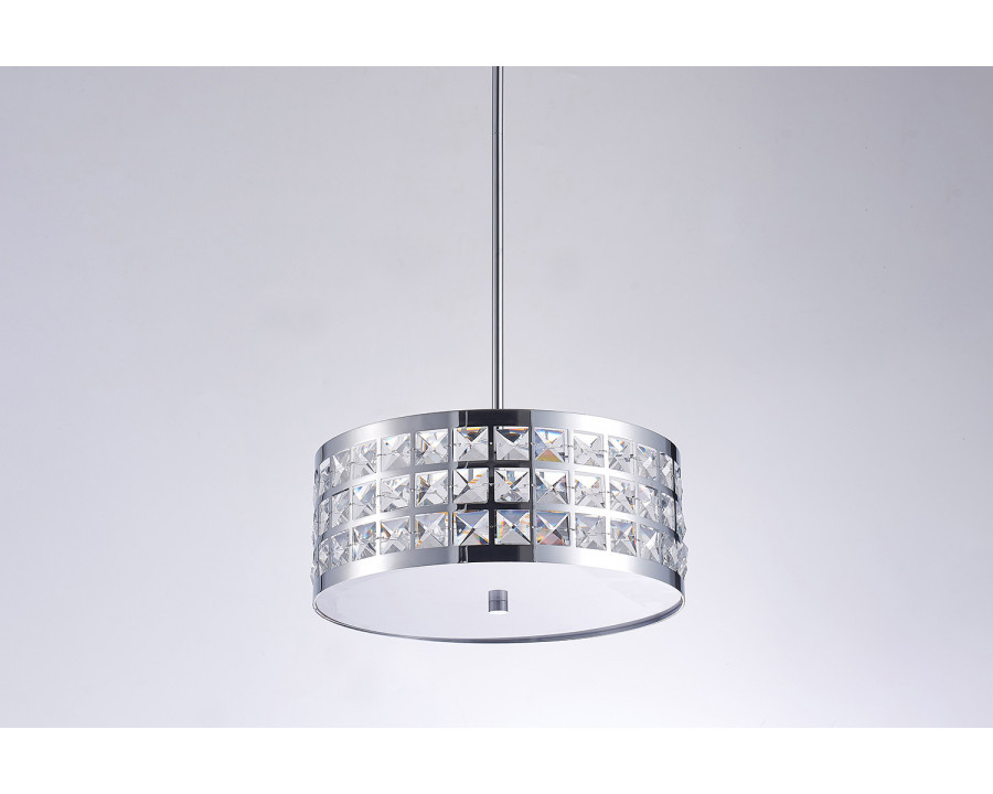 Pasargad - Hermoza Collection Metal and Crystal Pendant Lights (PMT-05)