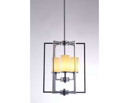 Pasargad - Riva Collection Metal and Glass Chandelier Lights (PMT-06)