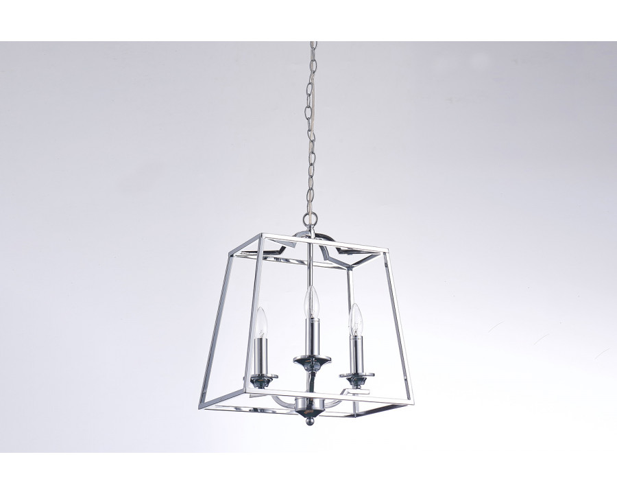 Pasargad - Lionnel Collection Metal and Glass Chandelier Lights