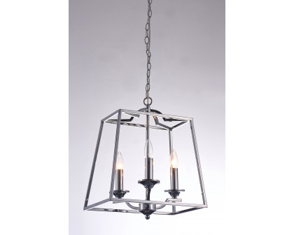 Pasargad - Lionnel Collection Metal and Glass Chandelier Lights