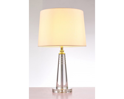 Pasargad - Modus Collection Metal and Crystal Table Lamp Lights