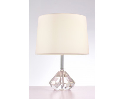 Pasargad - Tortona Collection Metal and Crystal Table Lamp Lights