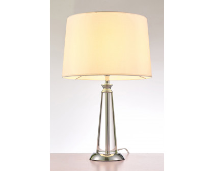 Pasargad - Canova Collection Metal and Crystal Table Lamp Lights